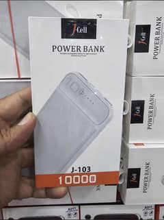 Jcall power benk 10000 mah new mobel