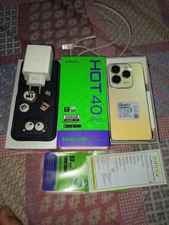 Infinix Hot 40 Pro 16/256 GB Full Box Fingerprint Not show