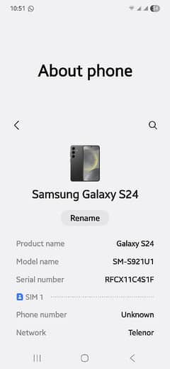 Samsung galaxy s24