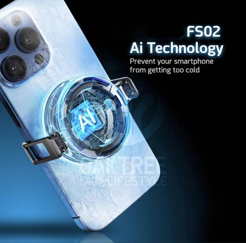 27w FS02 Pro Ai Cooling Fan Phone Cooler for Pubg 1