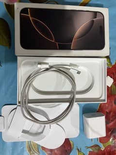 I phone 16 pro max Desert Titanium 256GB LLA