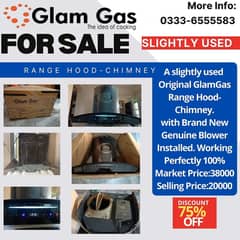 GlamGas Chimney For Sale at Discounted Rate