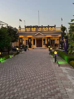 10 kanal farm house available for rent in Badian road very good location