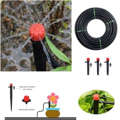 Home Gardening System Drip Irrigation System Mist Nozzle Sprinkler