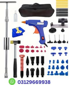 77 Pcs, Complete Car Dent Repair Kit - Paintless Scratch Removal