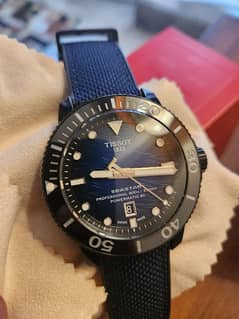 tissot seastar 2000,powermatic 80,2000ft WR