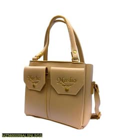 Women's Rexine plain Hand Bag