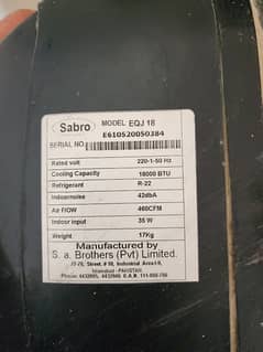 Sabro AC 1.5 ton