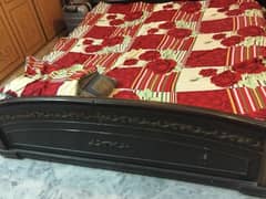 king Size double Bed with old mattress For Sale Ghori town Islamabad