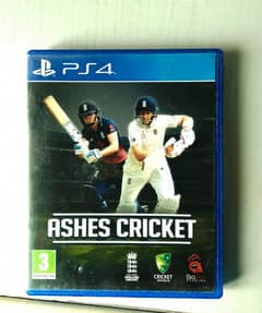 ashes cricket ,ps4 disc