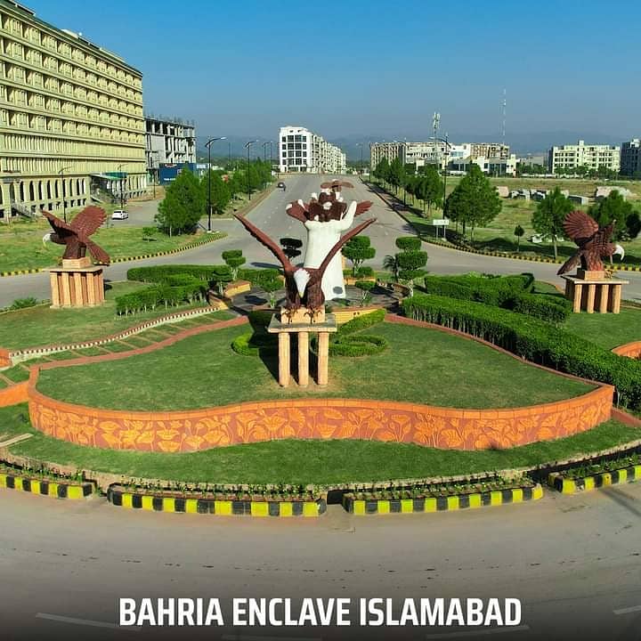 Bahria Enclave Sector F 10 Marla Full Heighted Plot Available For Sale Good Location Back Open 6