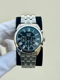 Seiko Alba chronograph watch japan 