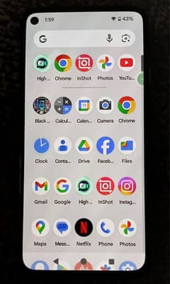 google pixel 4a (5g) never opend never repaired
