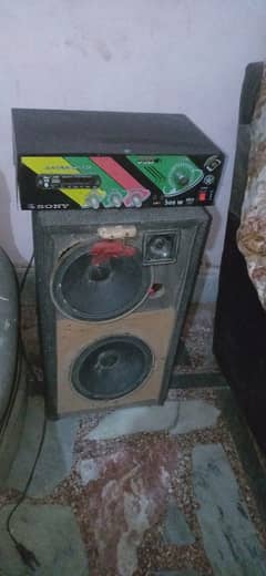 Bluetooth mp3 player 2 Speaker