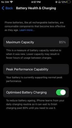iphone 8 black colour battery health 85 good condition and pesonol use