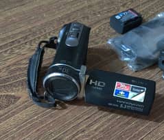 Sony HDR cx190e camera with its all original accessories