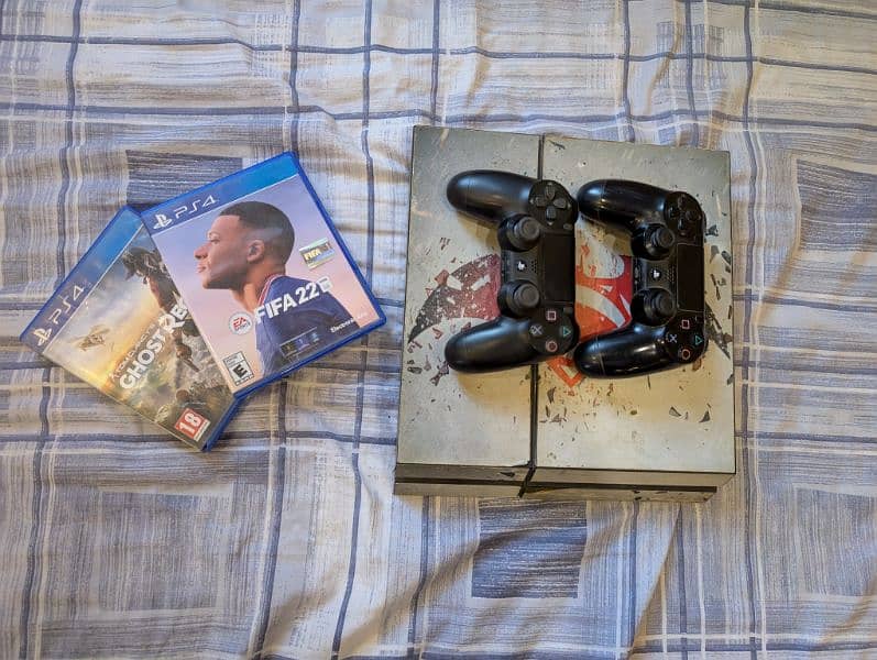 PS4 FAT | 2 CONTROLLERS | 2 GAMES | READ DESCRIPTION 0