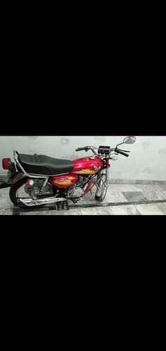Hunda 125cc model 20/21 modified
