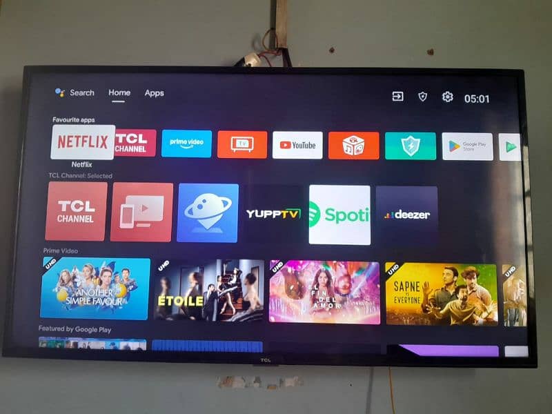 TCL SMART ANDROID LED 43'' Model S6500 0