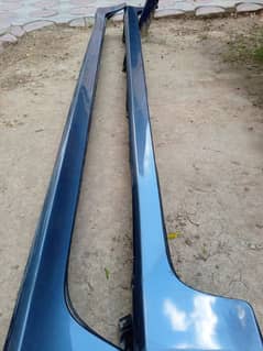 Corolla Side Skirt for 2016-2025 model . اپنی گاڑی کے مطابق رنگ کروائیں