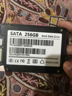 256Gb ssd branded 10/10 quality