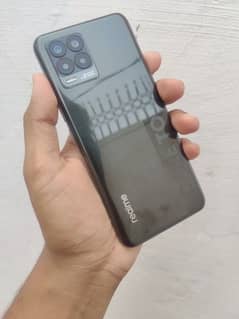 Realme 8 with box and charger