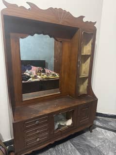 Wooden dressing table
