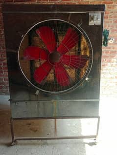 Pure steel king size air cooler with copper moter