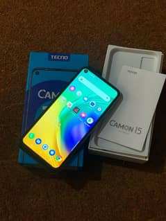 Tecno Camon 15 With Box Urgent Sale
