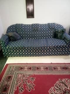 sofa set blue
