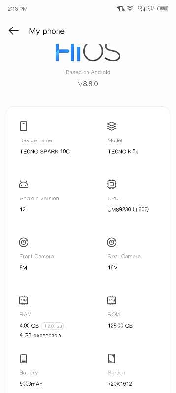 TECHNO SPARK 10C 5