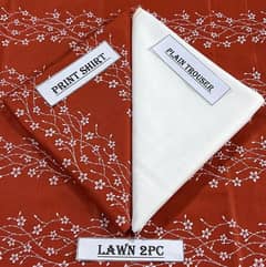2 piece women unstitched suits