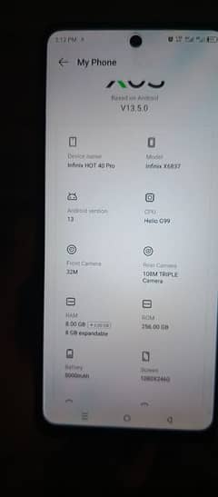 Infinix Hot 40 Pro
