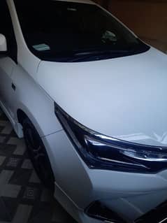 Toyota Altis Grande 2022. Black interior.