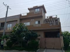7 marla double story , corner house for urgent sale .