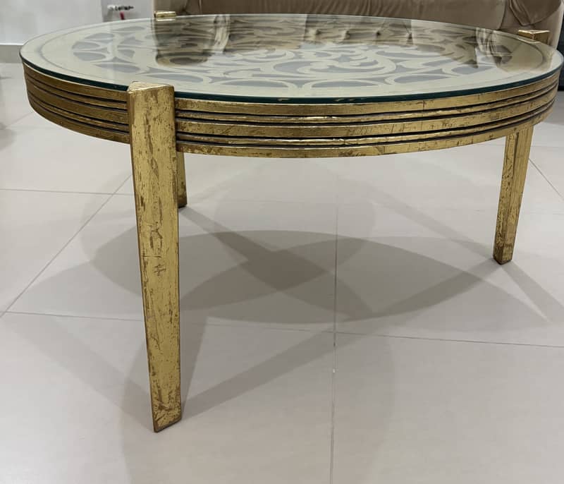 Centre table with two side tables 2