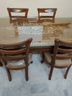 sheesham wood dining table