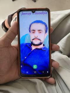 Samsung A12 4/64 pta Aprroved just screen crack