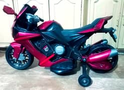 kids sport bike unique design with dual motor All ok working condition