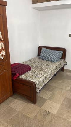 Semi Furnished Small Bedroom Available For single Male Jobians or students