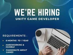 Unity game developer