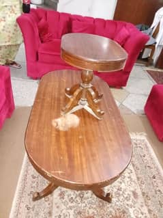 Tarpai Wood Table Set