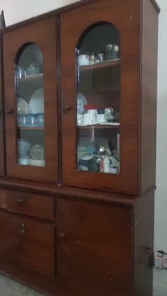 3-Door Dish Cabinet with Dividers for Sale in Karachi -
