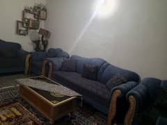 selling one sofa km bed and one seven seater sofa for urgent sale