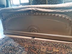 Wooden bed set by salmis