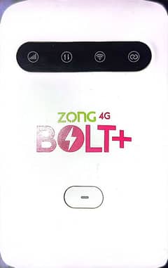 ZONG 4G BOLT+ Device All Network unlock