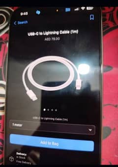 iphone x,11,12,13,14 original type c to lightning cable