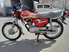 Honda cg 125 Karachi registed Brand new bike