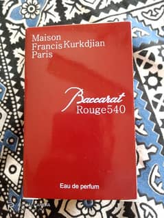 baccarat rouge 540 made in france perfume original 100 ml