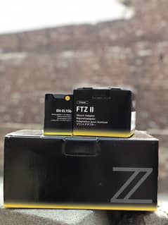 Nikon Z5 with FTZ ii adapter